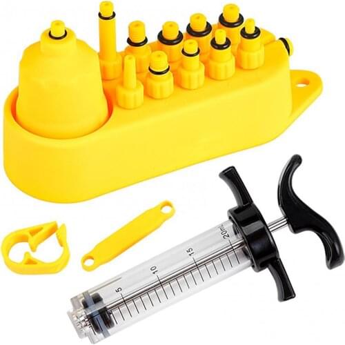 80%HOT Universal Bicycle Bike Hydraulic Disc Brake Oil Bleed Cycling Repair Tool Set