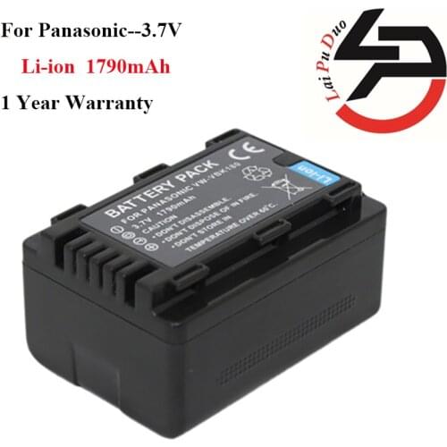 Brand New 1790mah Replacement Camera Battery For Panasonic VW-VBK180 TM9 SD90 HS80 TM80 TM40 SD40 HS60 SD60 SDX1 TM55 TM60