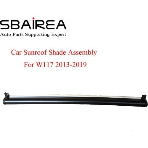 SBAIREA Car Sunroof Shade Assembly For CLA W117 Grey Beige Black Electric Sun Shade Curtain 2013-2019