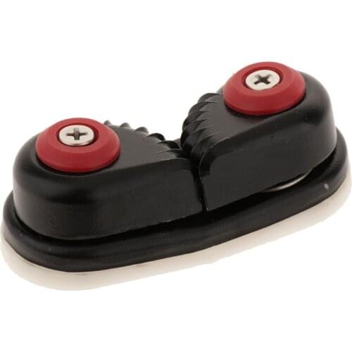 Cam Cleat, Black Aluminum Boat Marine Sailing Sailboat Kayak Dinghy Accessories