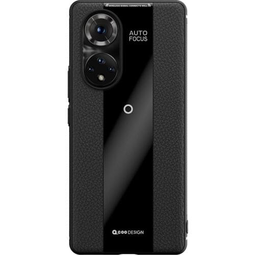 For Honor 50 Case Porsche Design PU Leather Glass Cover For Honor 50 Se 50 Pro Case Plastic For Huawei Mate 20 X 10 Pro