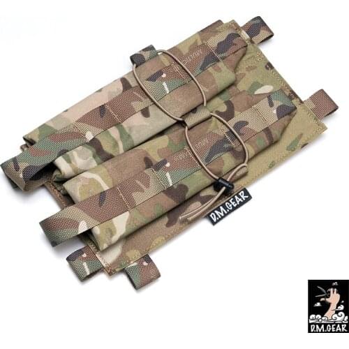 Getarnter Tactical Vest multi-function For P90 double Magazine Pouch MOLLE tape system Magazine Accessories