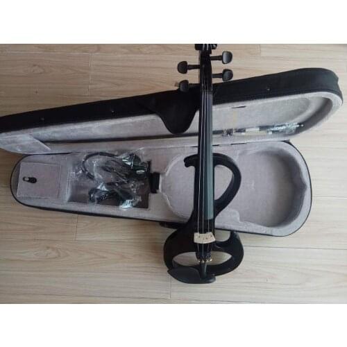 Quality handmade electronic violin white electric violin white bow