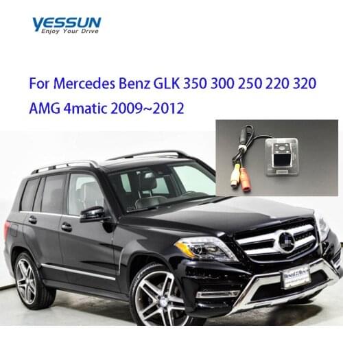 Rear view camera For Mercedes Benz GLK 350 300 250 220 320 AMG 4matic 2009~2012 reserved hole rear camera/licnese plate camera