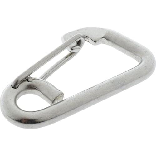 Snap Hook Carabiner Quick Hitch Tow Chain For Climbing Kayaking Boat Trailer