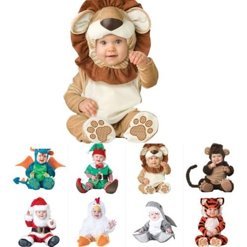 New Design Character Baby Costume Baby Girls Boys Rompers Newborn Pumpkin Jumpsuits Dress Cartoon Printed Baby Rompers