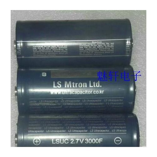 1PCS 2.7V 3000F 2.7V3000F LSUC002R7C3000FEA Farad Capacitor Super Capacitor