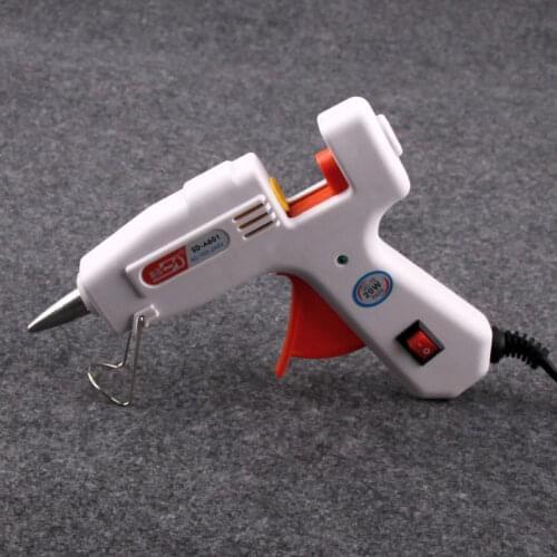 Small electric hot melt glue gun glass glue machine silicone strip hot melt stick gun 20W glue machine