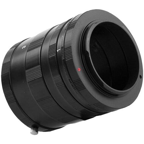 Metal Macro Extension Tube Adapter Ring for Sony Alpha camera A900 A700 A77 A65 A57 A55 A37 DSLR