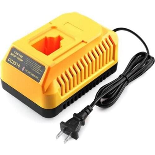 DC9310 Nickel Battery Charger For Dewolt 7.2V 9.6V 12V 14.4V 18V NI-CD NI-HM Battery DC9319 DE9315