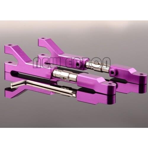 #85238 2Pc Adjustable Upper Arms Aluminum Alloy Front & Rear For RC Car Racing Parts HPI Savage XL 21 25 SS 3.5 4.6 Flux X XL