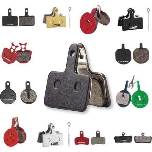 2pcs MTB Bike Brake Pads Bicycle Resin Disc Brake Bicycle semi metal Resin Ceramics Disc Brake Pads for SHIMANO M375 M445