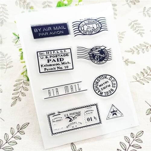 11*16CM Hot sale stamp Transparent Clear Stamps / Silicone Seals Roller Stamp for DIY scrapbooking photo album/Card Making