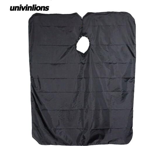 Univinlions 120*150 Hairdresser Cape Gown Cloth Black Scarf Cutting Hair Waterproof Cloth Salon Barber Gown Cape Hairdressing