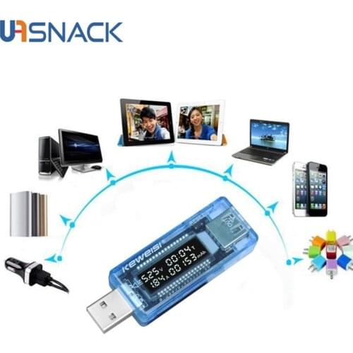 USB Current Voltage Capacity Tester Volt Current Voltage Detect Charger Capacity Tester Meter Mobile Power Detector Battery Test
