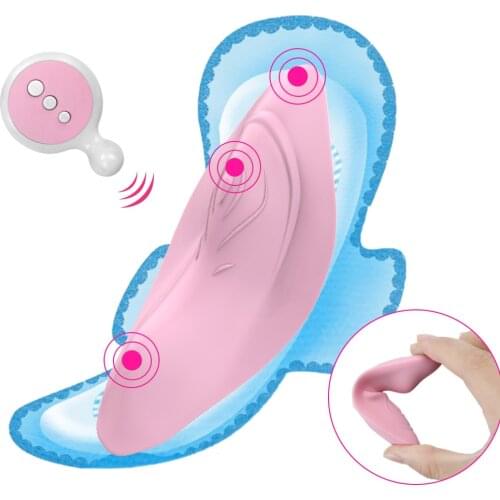 Panty Vibrator Adult Sex Machine Invisible Vibrating Egg Sex Toys for Woman Wireless Remote Control Portable Clitoral Stimulator