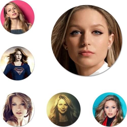 Melissa Benoist Icons Pins Badge Decoration Brooches Metal Badges For Clothes Backpack Decoration