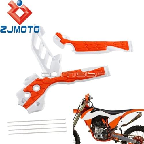 For SX XCW SXF XC XCF EXC 125-500 Motorcycle X-Grip Frame Guard Protective For 250XC 350XCF 450XCW 500EXC Dirt Bike MX Motocross