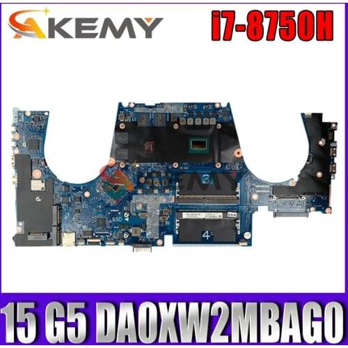 For HP zbook 15 17 G5 XW2A Motherboard L28698-001 L31792-001 DA0XW2MBAG0 P2 4GB i7-8750H Fully tested
