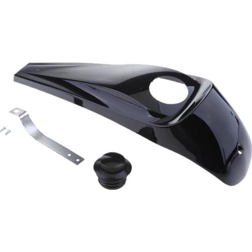 Motorbike Smooth Dash Fuel Console Cover + Gas Tank Cap Screw for Harley Road Glide Anniversary FLTR 2008