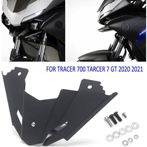 Front Wheel Fender Extension For YAMAHA TRACER700 Tracer 700 Tracer 7 GT 2020 2021 Motorcycle Accessories Aluminum Front Spoiler