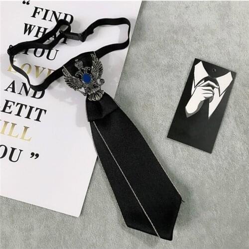 Japanese Female College Style Shirt Necktie Trendy Unisex Jewelry Gifts Accessories Banquet Performances Bow Tie