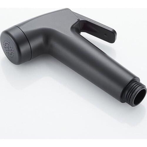 1PC ABS Black Handheld Bidet Toilet Sprayer Hygiene Sprayer Baby Diaper Cloth Sprayer G1/2