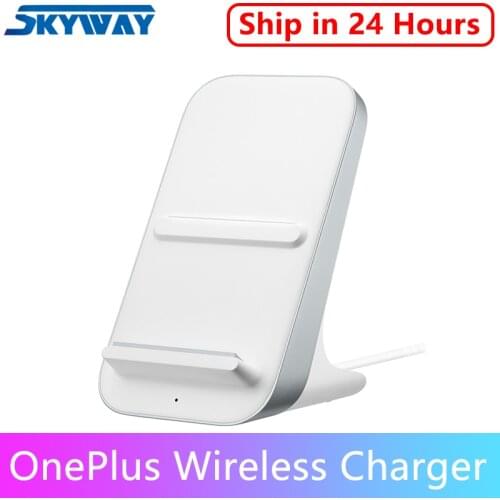 Original OnePlus Wireless Charger 30W Warp Charger Smart Bedtime Mode PC V0 300g For OnePlus 8 Pro Qi/EPP Air Cooling