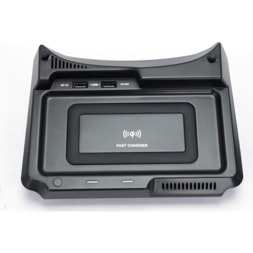 10W QI Car Wireless Charger wireless mobile Phone charging plate For Honda CRV CR-V 2017 2018 2019