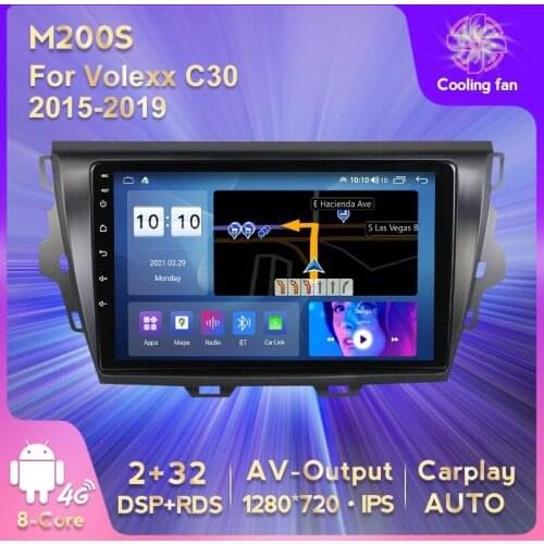 Carplay For For Great Wall Volexx C30 2015-2019 Car Radio Multimedia Video Player GPS Navigation Carplay Bluetooth no DVD