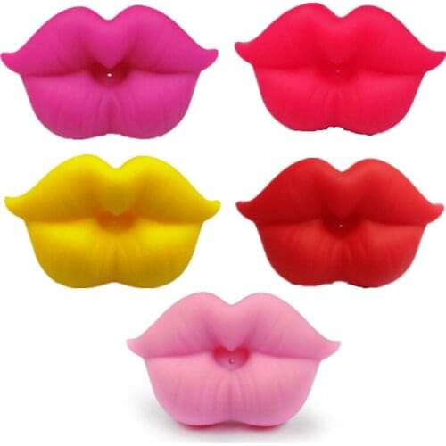 Baby Pacifier Funny Kiss Lips Dummy Pacifiers Food Grade Silicone Toddler Baby Nipples Teether Soother Pacifier Baby Dental Care