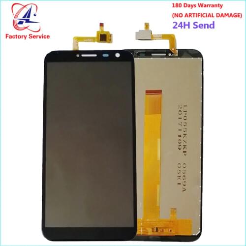 For 100% Original Oukitel C8 LCD Display+Touch Screen Panel Digital Replacement Parts Assembly 5.5 inch +Adhesive LCD Glass