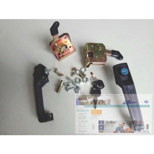 Door lock (new design) for Dongfeng tractor with cabinet, part number