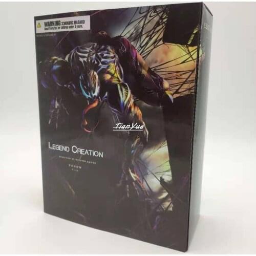 PLAY ARTS Venom Movie Character Action Figure Model Toys 27cm