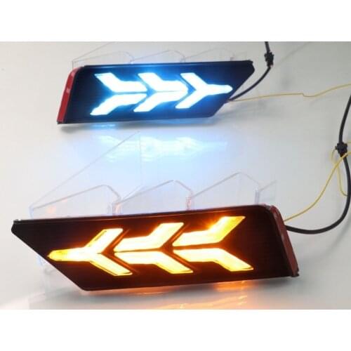 Eosuns 2018 2019 2020 Year for Volkswagen Daytime Light Sagitar Car Accessories Led Drl Headlight for Sagitar Fog Light