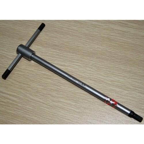 2-7MM Din standard S2 alloy steel T-shape hex key adjustable movable hex wrench spanner auto truck repairing, tire repair tool