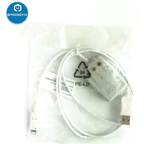 DCSD Alex Cable for iPhone Serial Port Engineering Cable Enter the purple screen can batch operation SysCfg