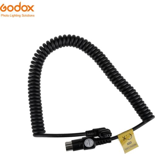 Godox PB-CX PB960 PB820 Lithium Battery Pack Power Cable for Canon 430EZ 540EZ 550EX 580EX 580EX II 600EX Flash Speedlite