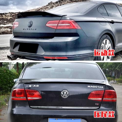 Suit For 18-19 Volkswagen New B8 Tail，12-17 Maiteng B7 Modified Tail Sports Decoration
