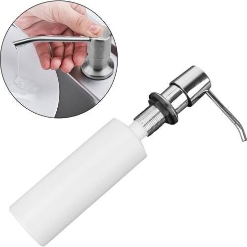 Kitchen Soap Dispenser Sink Liquid Soap Bottle Bathroom Detergent Liquid Hand Wash Soap Dispenser Pumps 300ml