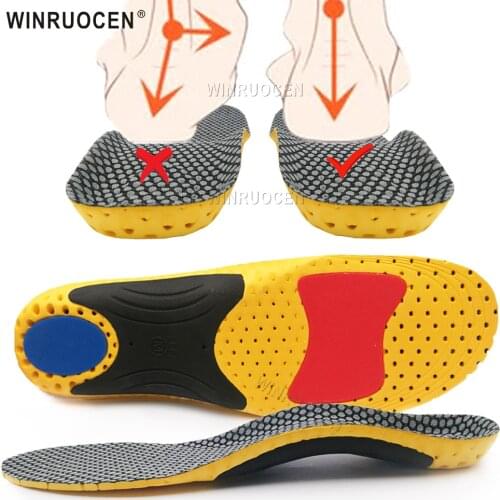 Orthotic Arch Support Insoles For Flat Feet Orthopedic Shoe Insole For Man Women Shoes Cushion Plantar Fasciitis Pain Unisex