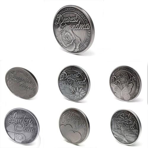 Commemorative Coins Lucky Coin Beetle Happiness Insect Collection Arts Gifts Souvenir