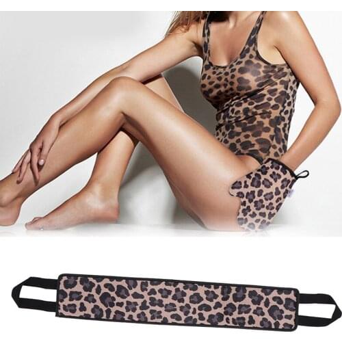 Body Oiling Tanning Gloves Self Tanning Mitts Lotion Back Applicator Band Perfect For Tanning Lotions, Body Creams Mousses-holds