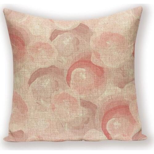 Shabby Chic Throw Pillow Covers Vintage Home Decorative Cushion Covers Flower Floral Pillowcase Custom Living Room Cushions
