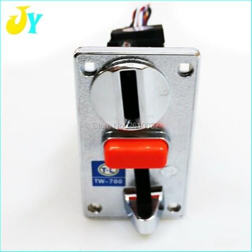 TW-700 Lateral type CPU program electronic Coin Acceptor Token Acceptor Mechanical coin acceptor arcade game machine part