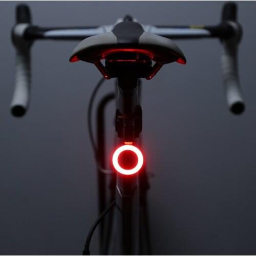 2021 Multi Lighting Modes Bicycle Light USB Charge Led Bike Light Flash Tail Rear Bicycle Lights for Mountains Bike Seatpost