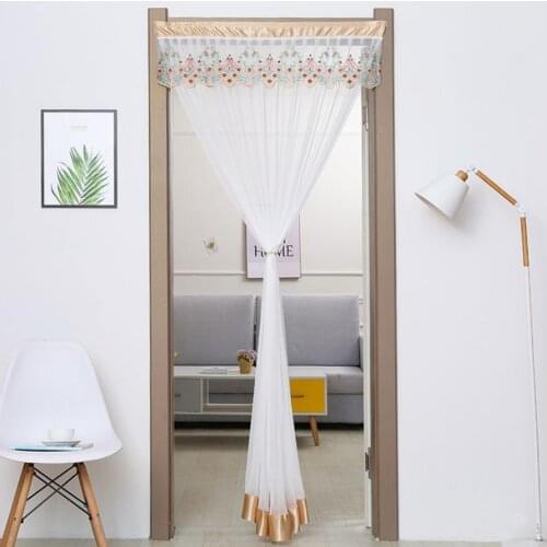 Summer Anti Mosquito Insect Fly Bug Curtains Net Automatic Closing Door Screen Kitchen Curtain Textile Drop Shipping F0433
