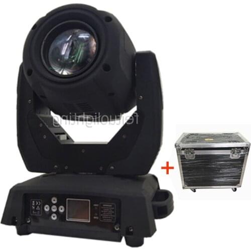 12pcs + Flycase 2018 New Mini 7r Beam 230 Moving Head Sharpy Beam Light 8 Facet Prism 16 Channel Dmx Stage Disco DJ Party Light