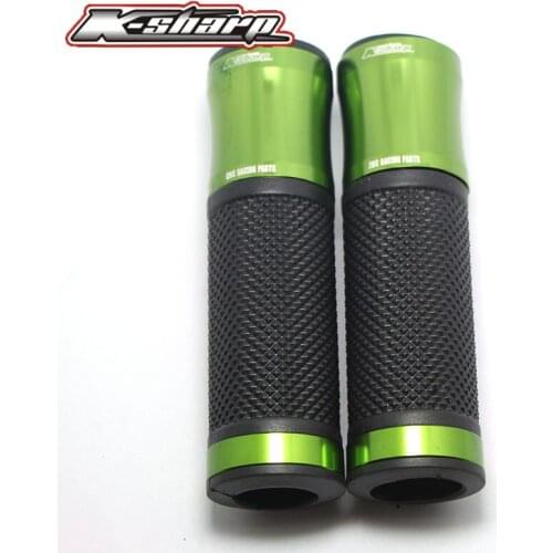 9 color CNC Motorcycle Aluminum Rubber Gel Hand Grips 7/8" Handle Bar Sports Bikes for DUCATI 1199 Panigale/S/Tricolor 1198/S/R