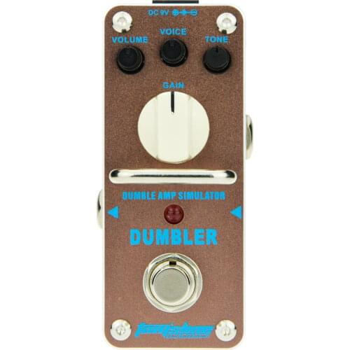 AROMA Tomsline ADR-3 Dumbler Amp Simulator DUMBLE Mini Single Guitar Effect Pedal With True Bypass Analogue Effect Pedal